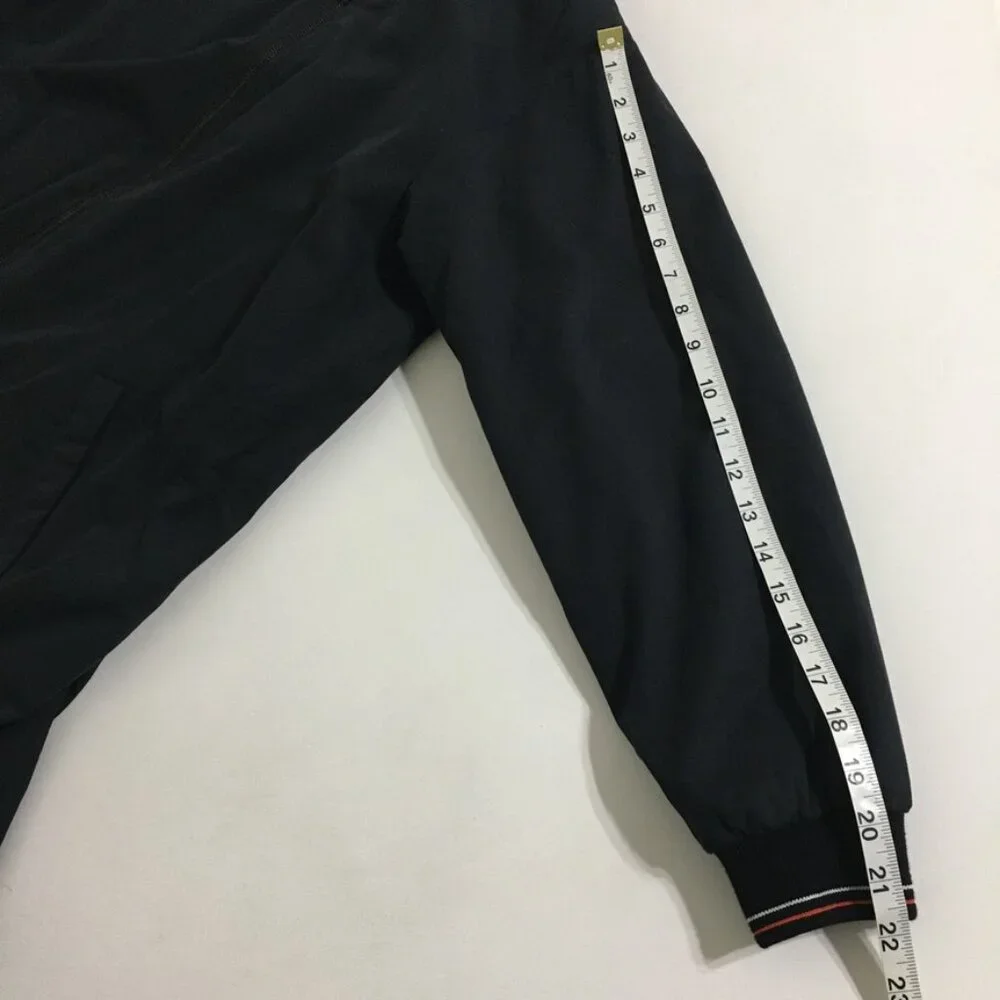 Paul & Joe Sister Reversible Hooded Jacket Zip Up Black  Womens 38